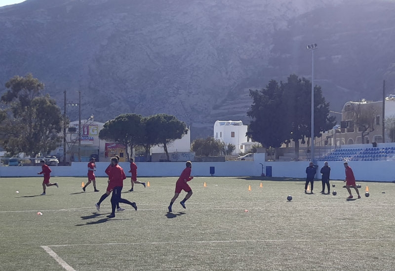 Η προπόνηση της Τετάρτης - Μερική ρήξη πρόσθιου χιαστού ο Γεωργιάδης